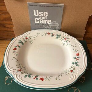 Vintage (USA) Pfaltzgraff Winterberry Candy Dish | Bonbonnière in Original  Box